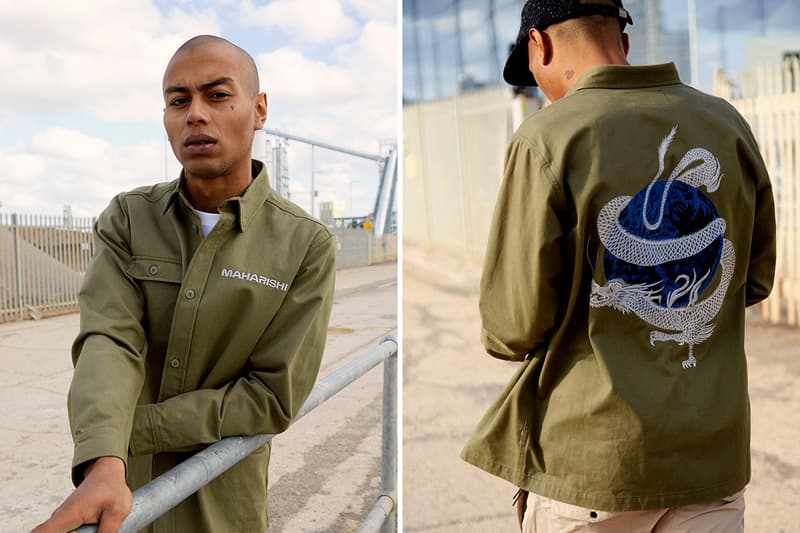 maharishi collection fall winter 2020 capsule global takeover dragon pieces info when release does it drop