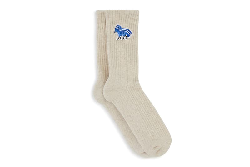 Maison Kitsuné and ADER error "The Bluest Fox" collection crewnecks short sleeves polos hats socks 