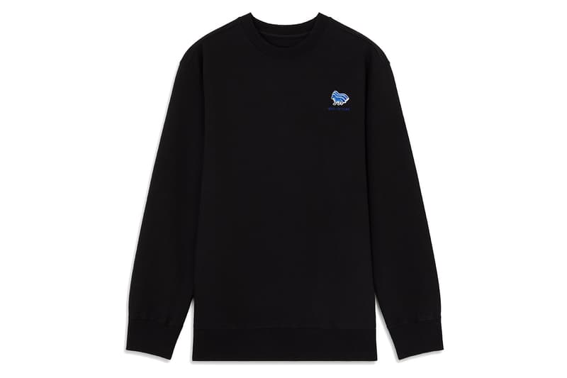 Maison Kitsuné and ADER error "The Bluest Fox" collection crewnecks short sleeves polos hats socks 