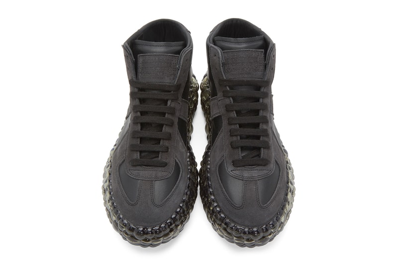 Maison Margiela High Tops Black Caviar menswear streetwear spring summer 2020 collection ss20 shoes footwear kicks trainers runners