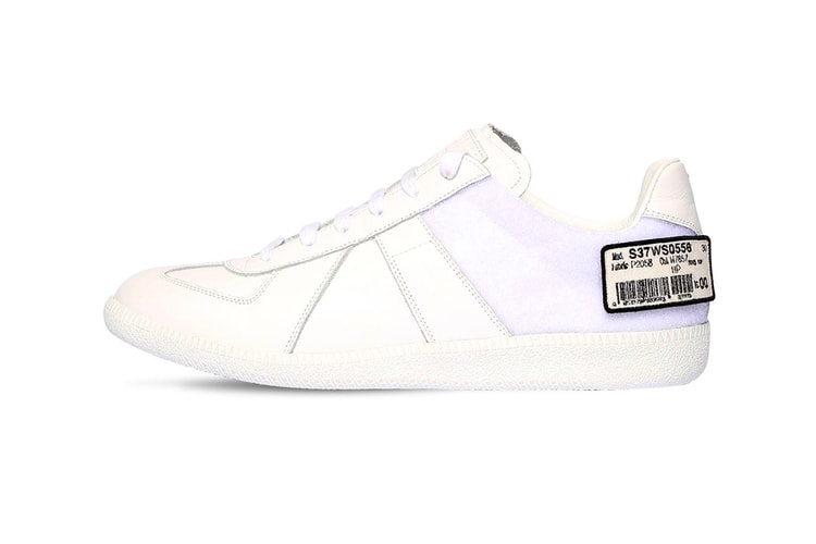 Maison Margiela Tweaks Replica Sneakers With Detachable Barcode Patch
