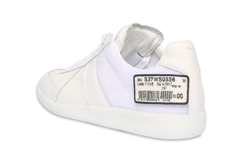 Maison Margiela Replica Leather Barcode Strap Sneakers Release shoes footwear trainers runners kicks spring summer 2020 collection ss20