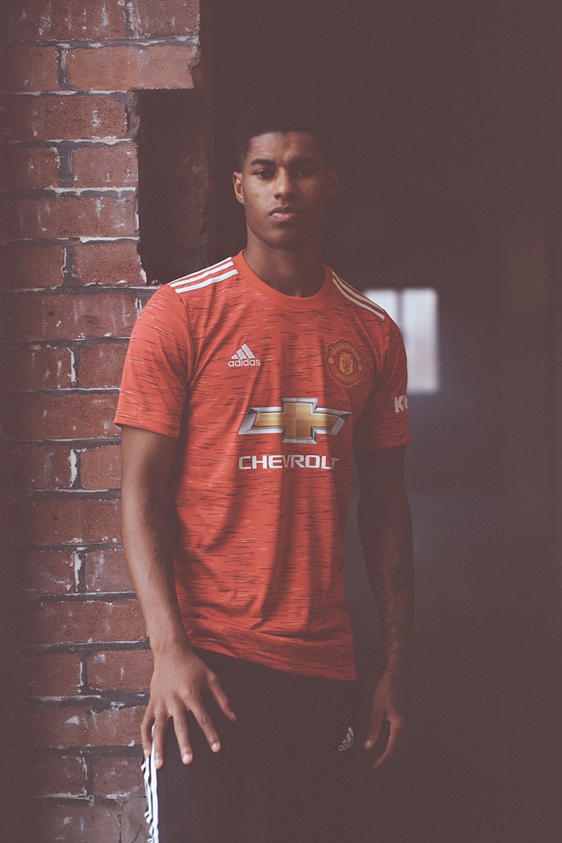 Manchester United Adidas home kit 2020/21 red pogba Rashford Wan Bissaka Daniel James new kit