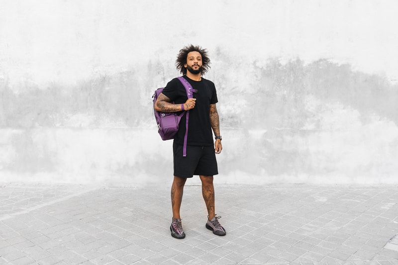 Marcelo Vieira x Db Purple Luggage Collection Douchebags Real Madrid Brazil Footballer