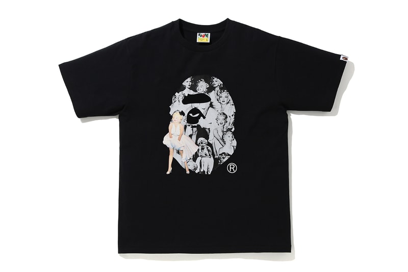 Marilyn Monroe A BATHING APE t-shirt collection Release Info bape Authentic Brands Group APE HEAD