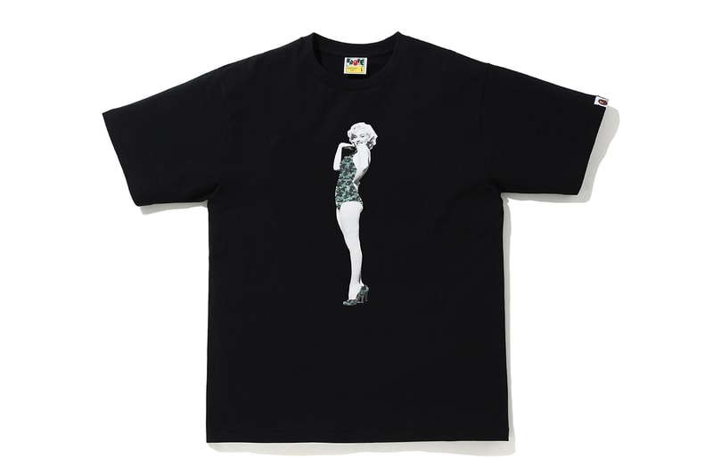 Marilyn Monroe A BATHING APE t-shirt collection Release Info bape Authentic Brands Group APE HEAD