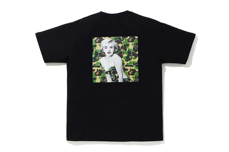 Marilyn Monroe A BATHING APE t-shirt collection Release Info bape Authentic Brands Group APE HEAD