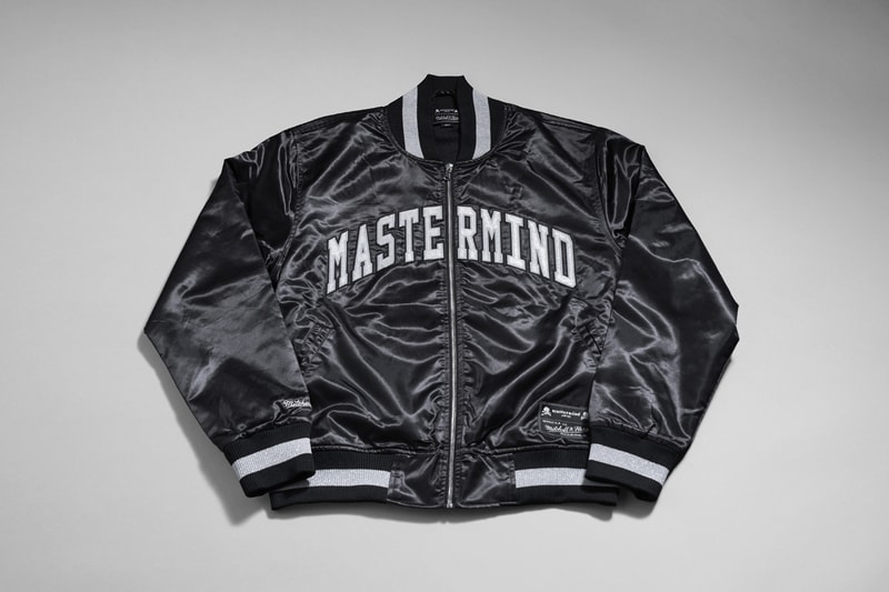 mastermind JAPAN x Mitchell & Ness Summer 2020 Collaboration collection skull logo black release date info buy august 29 2020