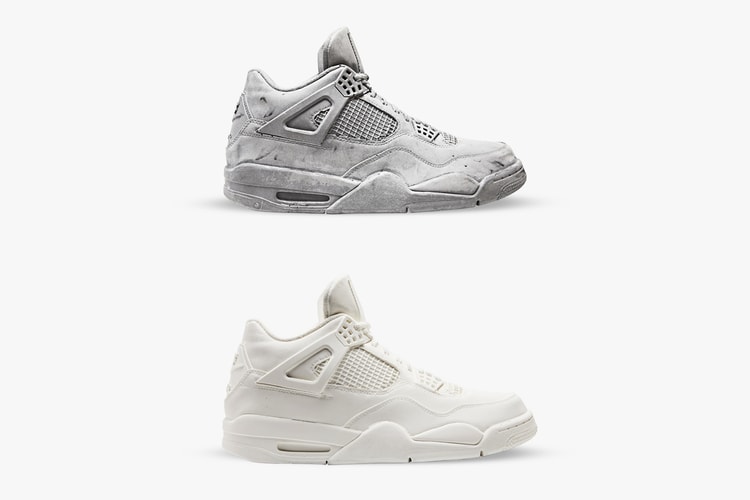 Matthew Senna Unveils Resin and Concrete Air Jordan 4 Sculptures