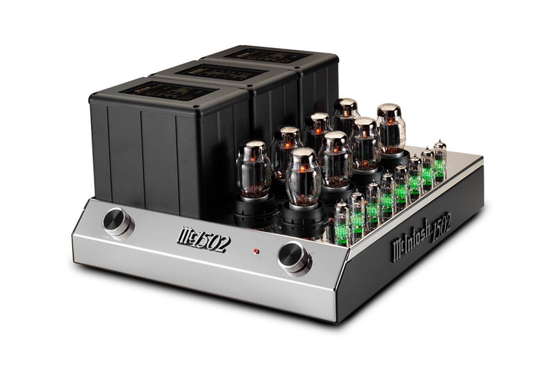 McIntosh New MC1502 Vacuum Tube Amp Was Made for Serious Audiophiles audiophile MC275 MC2152 home audio pre-amp sound McIntosh Lab