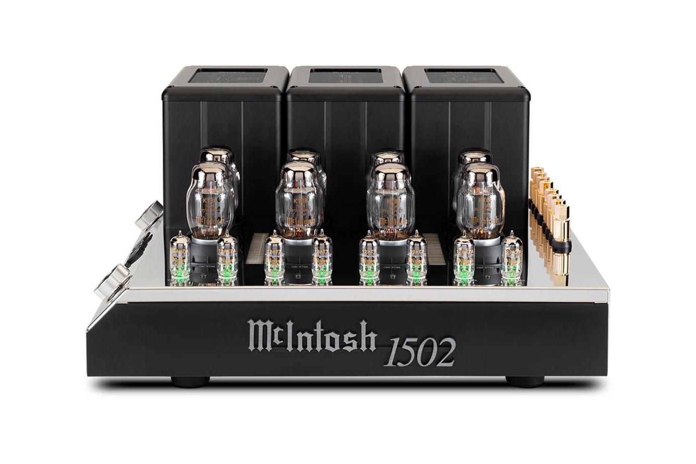 McIntosh New MC1502 Vacuum Tube Amp Was Made for Serious Audiophiles audiophile MC275 MC2152 home audio pre-amp sound McIntosh Lab