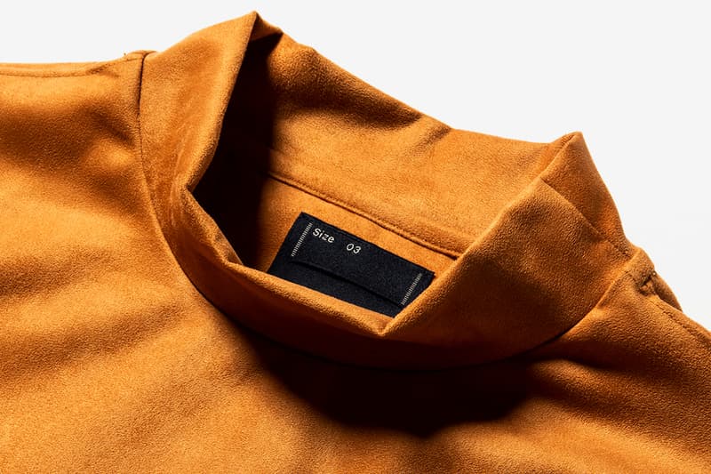 MEANSWHILE Functional Suede Series Fall Winter 2020 fw20 menswear streetwear sweaters turtlenecks mocknecks crewnecks technical japanese