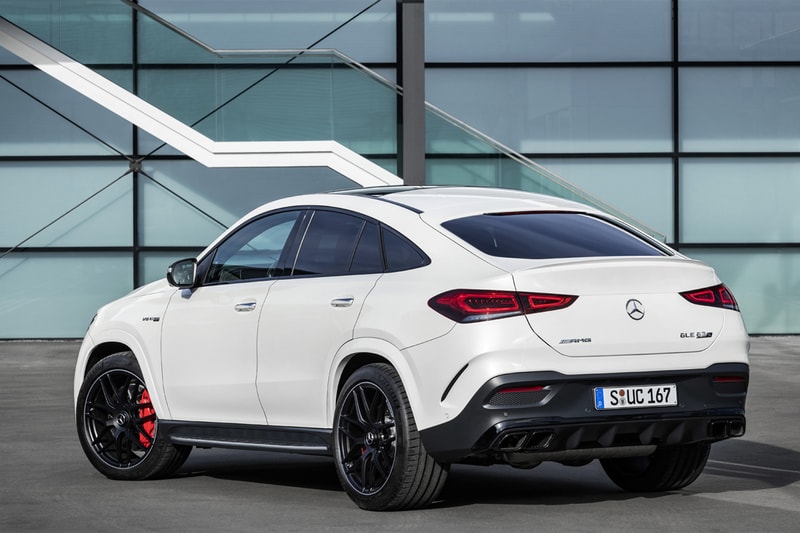 mercedes amg gle 63 s coupe 2021 603 horsepower twin turbo v8 engine