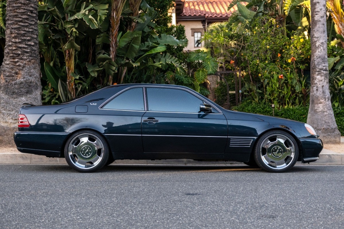 Michael Jordan's 1996 Mercedes-Benz S600 Lorinser Is up for Auction Beverly Hills Car Club auctions Lorinser Benz s600 MJ Air Jordan 