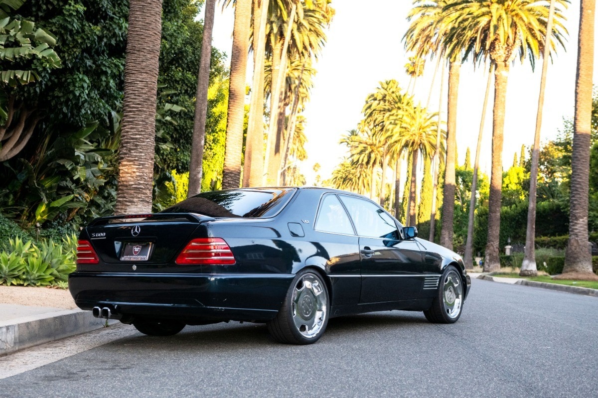 Michael Jordan's 1996 Mercedes-Benz S600 Lorinser Is up for Auction Beverly Hills Car Club auctions Lorinser Benz s600 MJ Air Jordan 