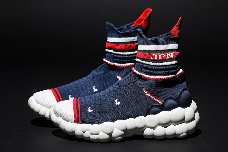 mizuno enerzy energy high top sneaker shoe blue white red japan rhrn collection chapter 2 official release date info photos price store list buying guide