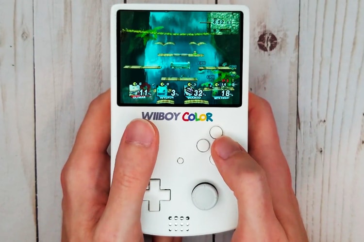 Modder Transforms Nintendo Wii Into Handheld "Wiiboy Color"