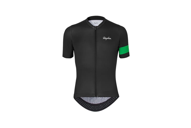 rapha jersey black