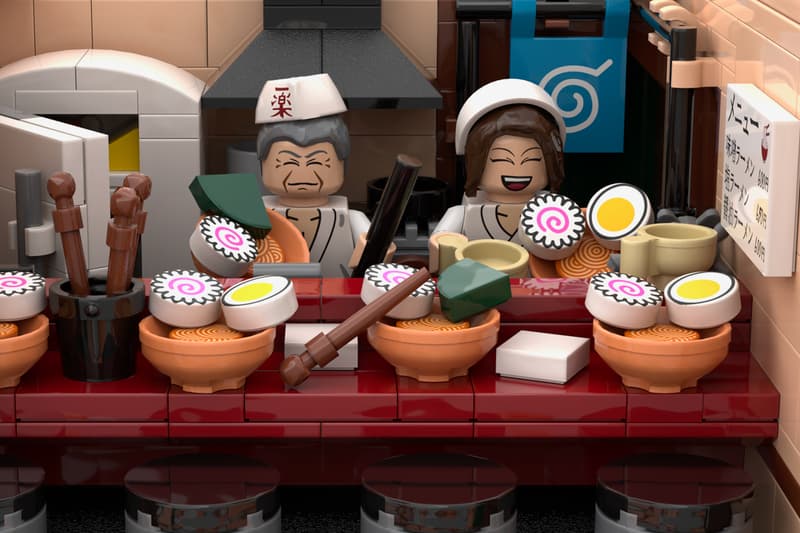 Naruto Ichiraku Ramen Shop LEGO IDEAS Set Project Info Buy price