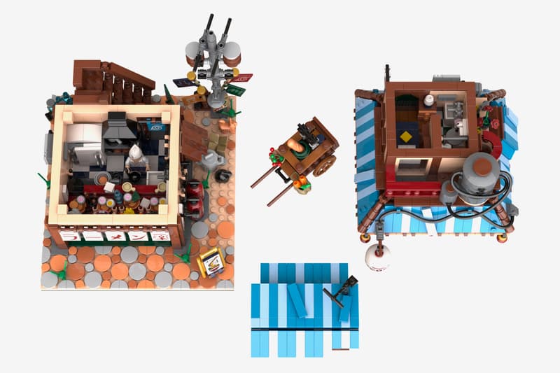 Naruto Ichiraku Ramen Shop LEGO IDEAS Set Project Info Buy price