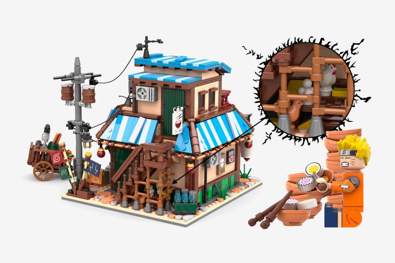 Naruto Ichiraku Ramen Shop LEGO IDEAS Set Project Info Buy price