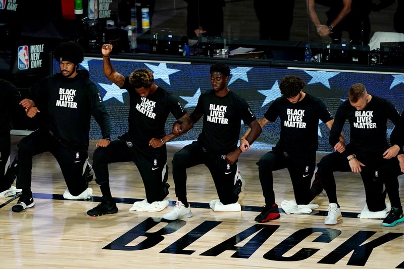 NBA Playoffs Delayed for Black Lives Matter Protests milwaukee bucks, los angeles lakers, orlando magic houston rockets oklahoma city thunder blm jacob blake shooting