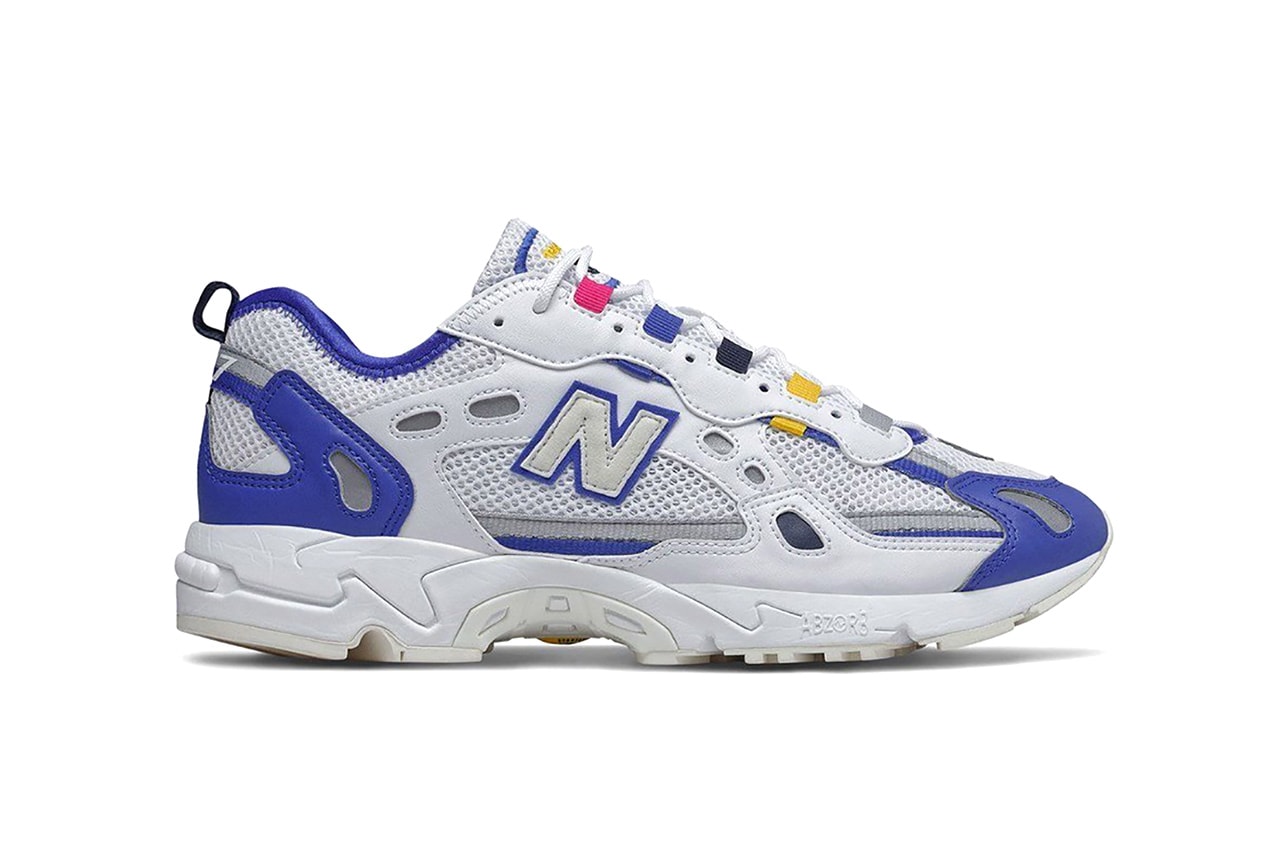 new balance 827 sneaker colorways cobalt blue atomic yellow white mauve where to cop where to buy available from