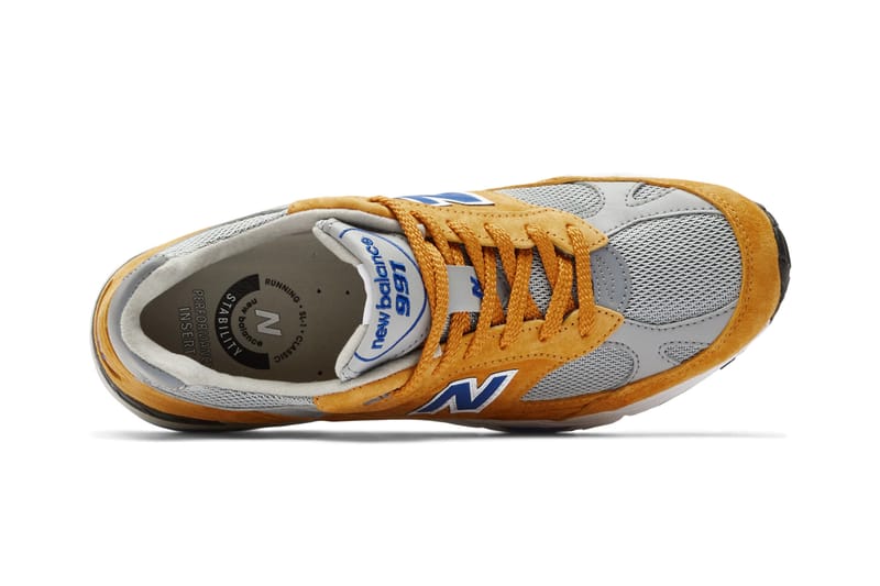 new balance blue yellow