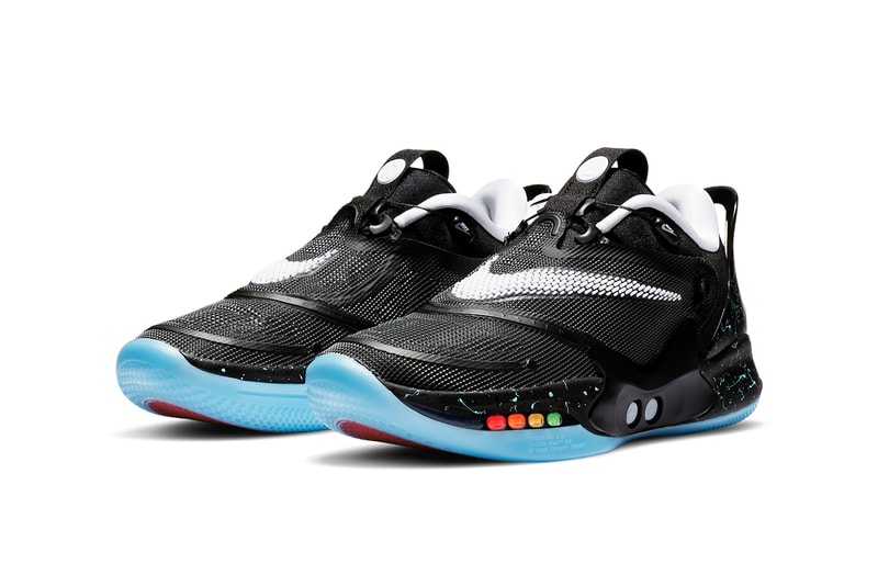 nike basketball adapt bb 2 0 black mag self power lacing shoes bq5397 002 official release date info photos price store list buying guide