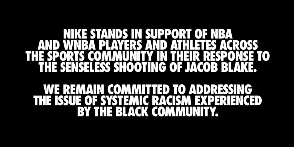 nike and blm