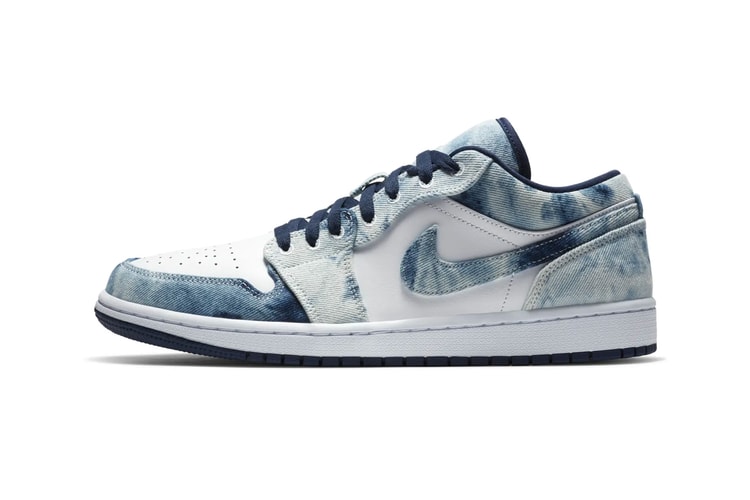 Air Jordan 1 Low Receives Cloudy "Washed Denim" Makeover