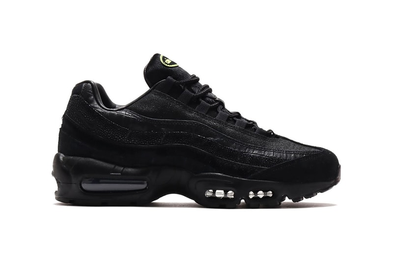 nike air max 95 black anthracite release info sneaker release cop date atmos Tokyo all black black out