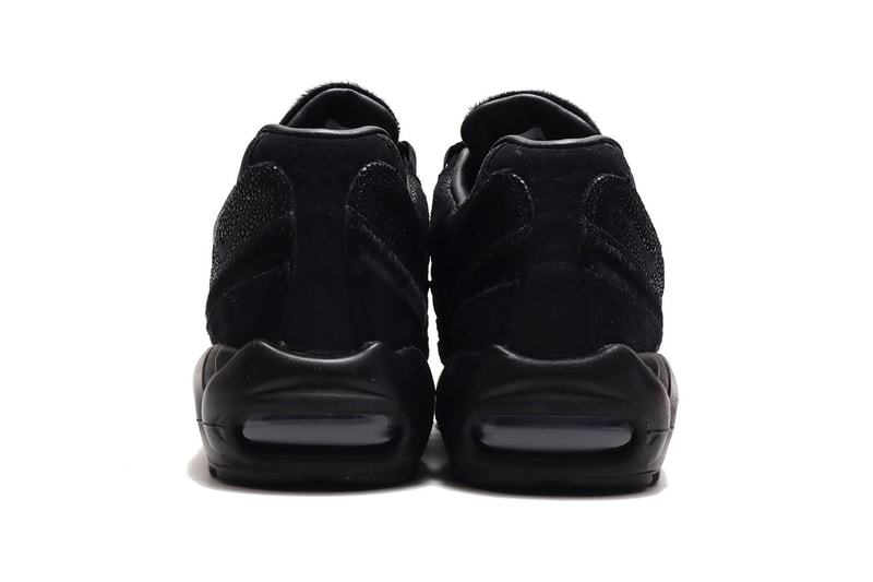 nike air max 95 black anthracite release info sneaker release cop date atmos Tokyo all black black out