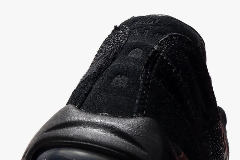 nike air max 95 black anthracite release info sneaker release cop date atmos Tokyo all black black out