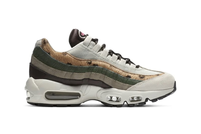 nike air max 95 daisy chain release information faux fur suede leather pink sunflower grey japan buy cop purchase
