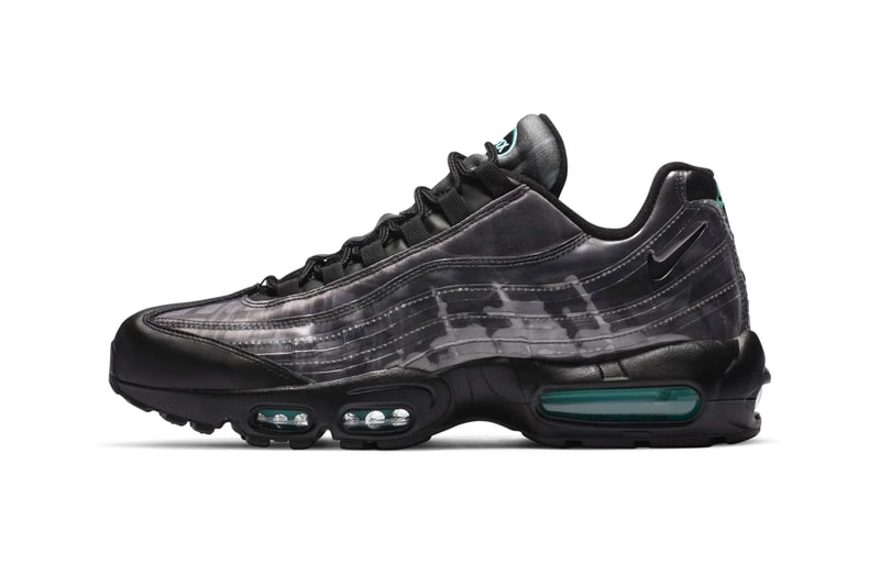 Nike Air Max 95 DNA Sail Aurora Green menswear streetwear spring summer 2020 collection ss20 shoes kicks footwear swoosh trainers runners