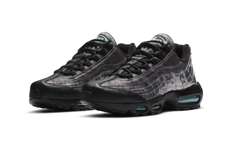 Nike Air Max 95 DNA Sail Aurora Green menswear streetwear spring summer 2020 collection ss20 shoes kicks footwear swoosh trainers runners