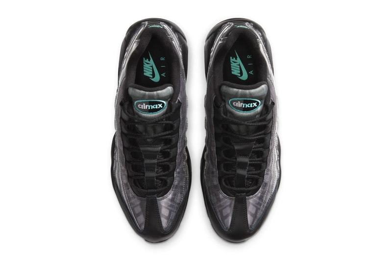 Nike Air Max 95 DNA Sail Aurora Green menswear streetwear spring summer 2020 collection ss20 shoes kicks footwear swoosh trainers runners