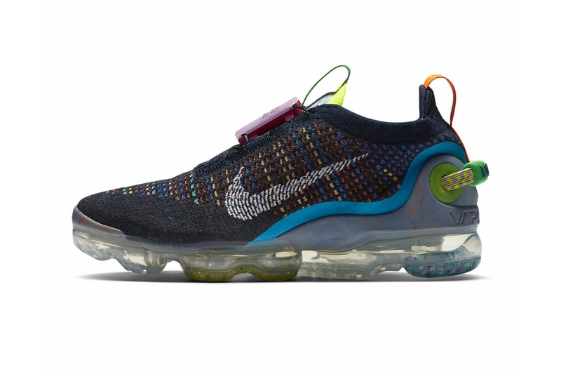 Nike Air VaporMax 2020 FK Deep Royal Blue Multi Color CJ6740 400 menswear streetwear spring summer ss20 collection shoes sneakers kicks