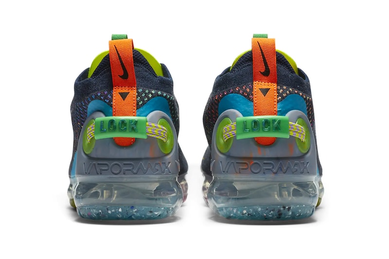Nike Air VaporMax 2020 FK Deep Royal Blue Multi Color CJ6740 400 menswear streetwear spring summer ss20 collection shoes sneakers kicks