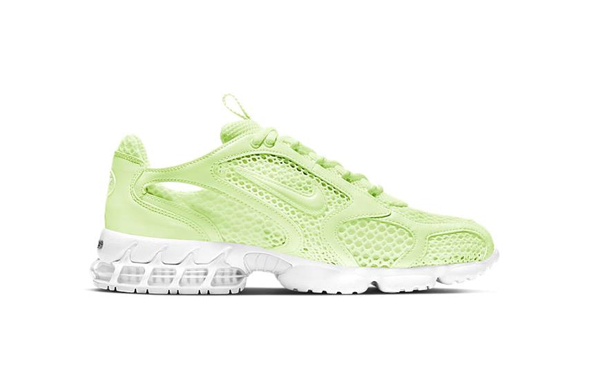 Nike Air Zoom Spiridon Cage 2 "Volt/White" CJ1288-700 Release Information First Look Closer Drop Date Hanon Shop Launches Summer Footwear Sneaker Swoosh OG Classic 