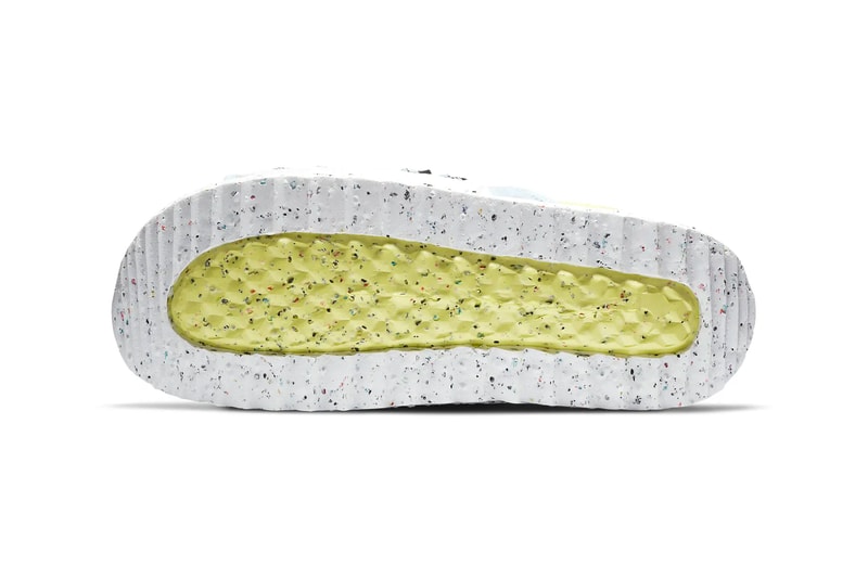 Nike Asuna Slide Light Lemon Twist Chambray Blue Black Wolf Gray DH0151 700 slides sandals spring summer 2020 collection