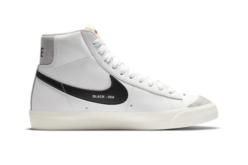 Nike Blazer Mid 77 Color Code Pack Release Info DA2142-146 DA2142-046 white black