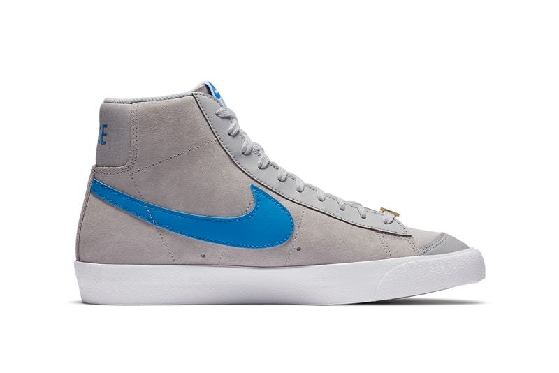 nike sportswear blazer 77 mid vintage sky force 3 4 grey fog coney island CV0600 CV8927 001 grey fog light photo blue white official release date info photos price store list buying guide CV0600 CV8927 001 