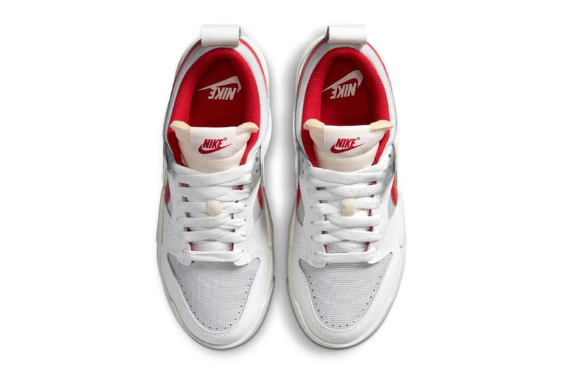 nike sportswear dunk low disrupt womens white grey red black blue official release date info photos price store list buying guide