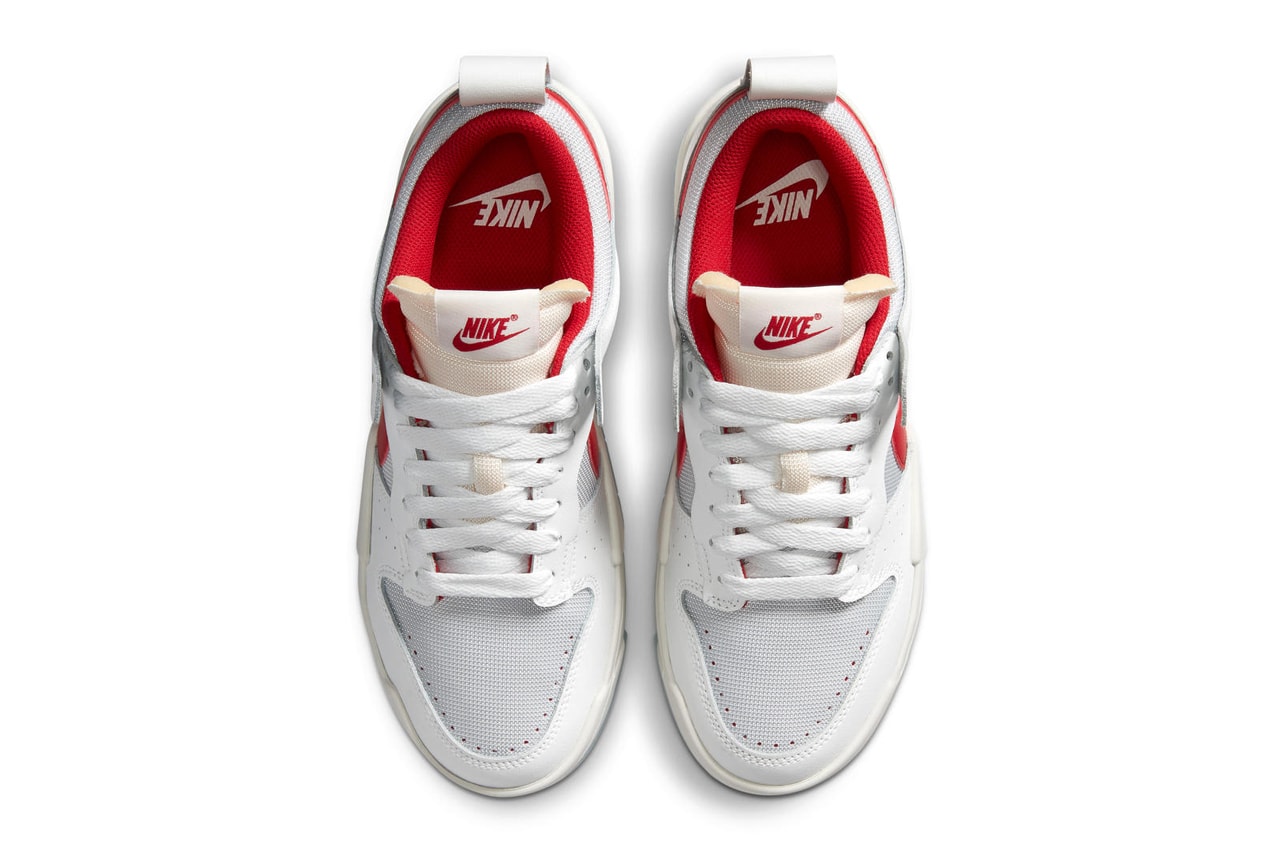 nike sportswear dunk low disrupt womens white grey red black blue official release date info photos price store list buying guide