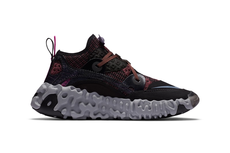 nike ispa overreact shadowberry black grey CD9664 002 official release date info photos price store list buying guide