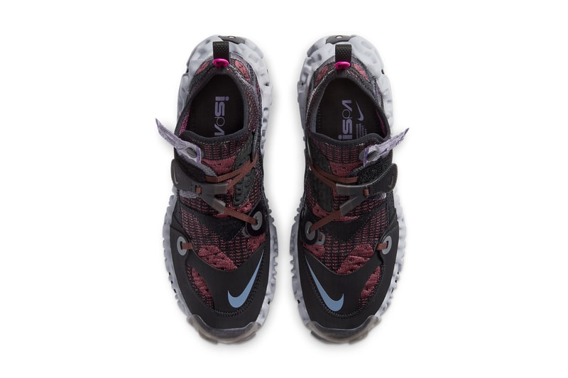 nike ispa overreact shadowberry black grey CD9664 002 official release date info photos price store list buying guide