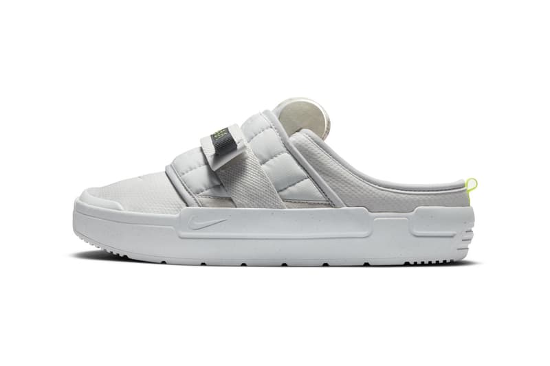 nike sportswear offline mule sandal slide grey volt black teal n 354 official release date info photos price store list buying guide