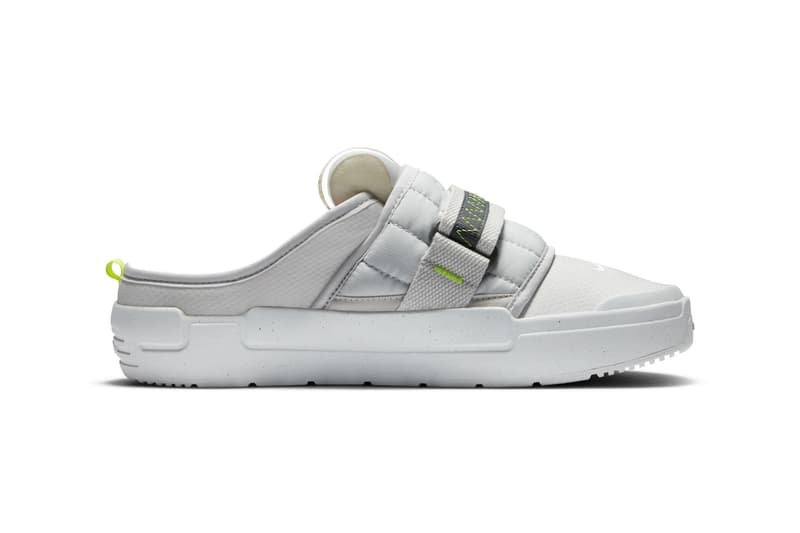 nike sportswear offline mule sandal slide grey volt black teal n 354 official release date info photos price store list buying guide